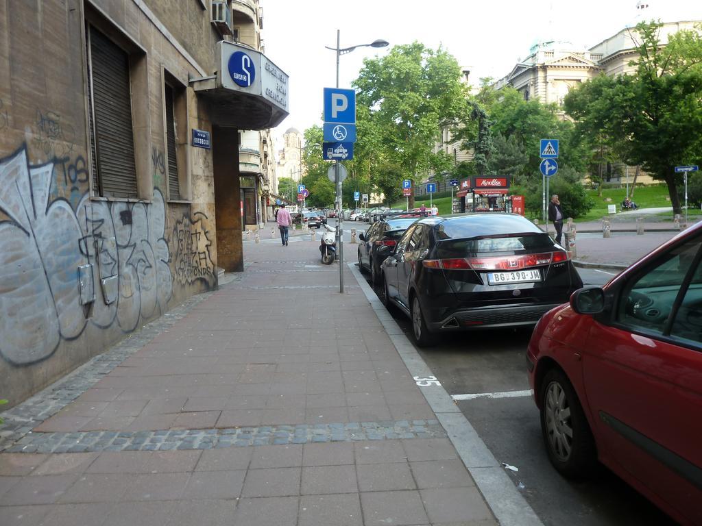 Apartment Parliament Park Belgrado Exterior foto